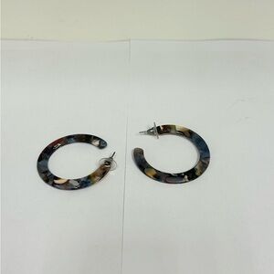 Multicolor Hoop Earrings